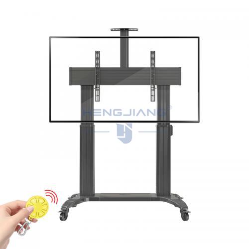 Motorized TV Lift Stand 75-110 Inches TW100 Remote Control